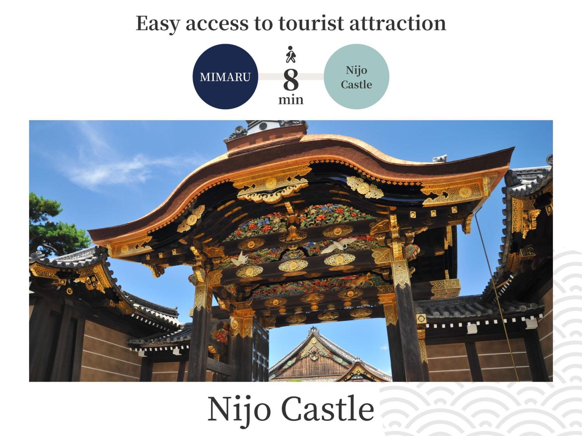 Mimaru Kyoto Nijo Castle Hotell Eksteriør bilde